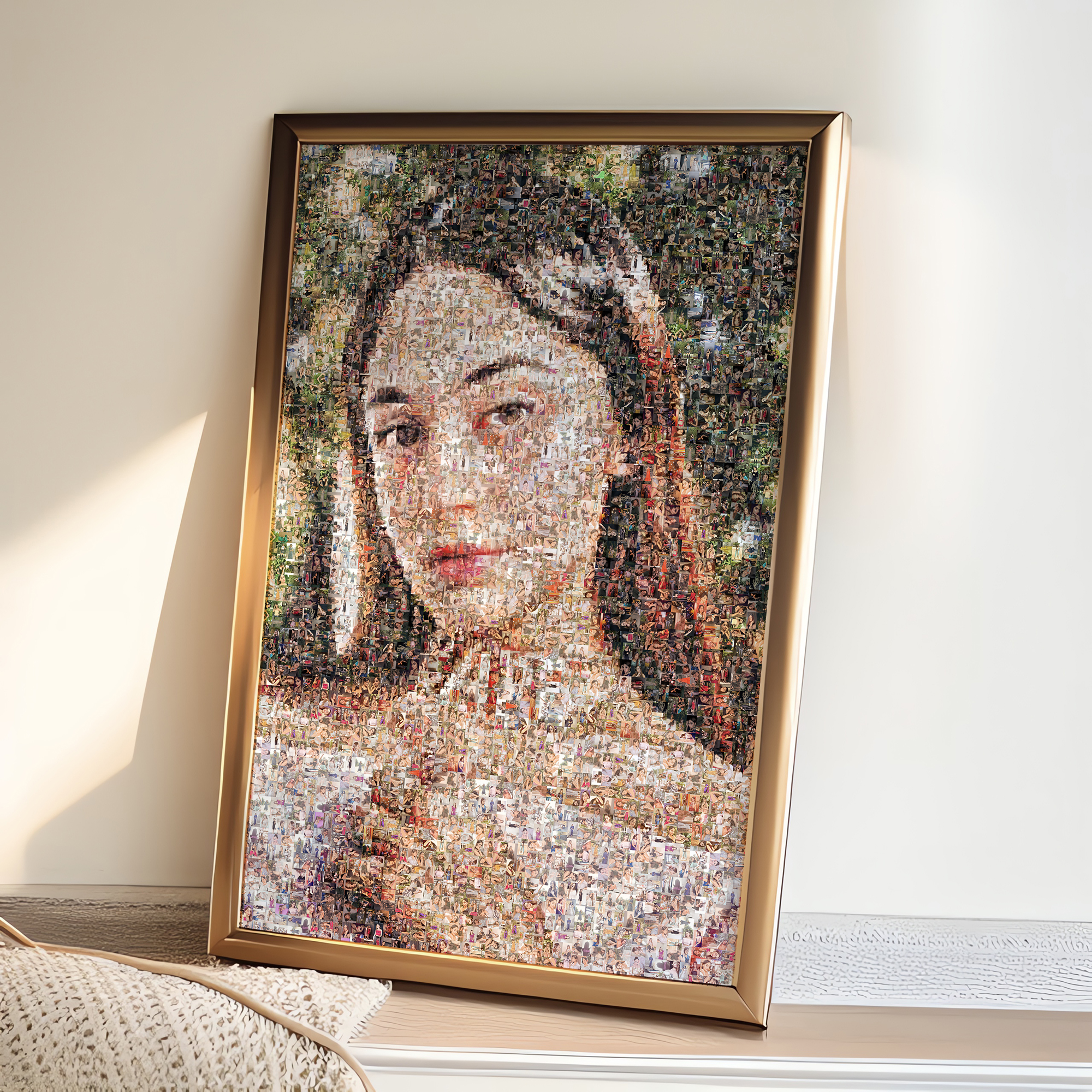 Personalized Photo Mosaic Art